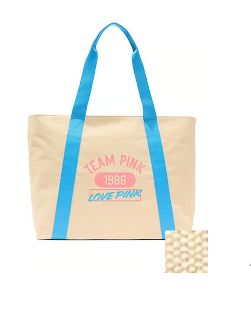 Victoria's Secret PINK Canvas Tote NWT
